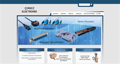 Desktop Screenshot of cerkezelektronik.net