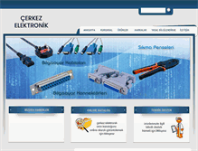 Tablet Screenshot of cerkezelektronik.net